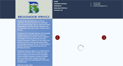 Desktop Screenshot of broadmoorspringsapartments.com